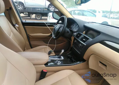 2013 BMW X3 xDrive28I from USA, damaged, VIN 5UXWX9C54D0A26058